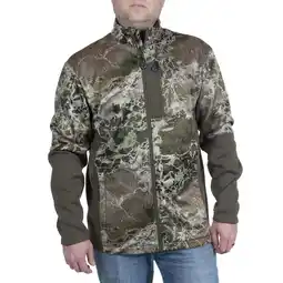 Walmart Realtree Men's Hybrid Techshell Hunting Jacket , Realtree Wav3X, Size Small offer