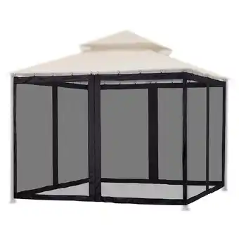 Walmart Yescom Canopy Sidewalls Mosquito Mesh Netting for 10x10ft Canopy Gazebo with Zippers offer