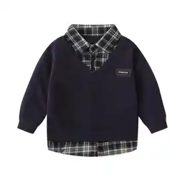 Walmart ZyeKqe Toddler Clothes Boys Sweatshirts Fall Winter Long Sleeve Cotton Shirt Casual Pullover Top offer