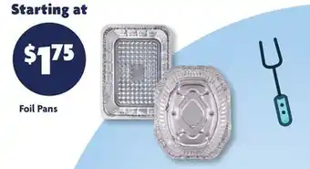 Family Dollar Foil Pans offer