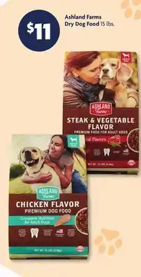 Family Dollar Ashland Farms Dry Dog Food offer