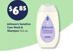 Family Dollar Johnson's Sensitive Care Wash & Shampoo offer