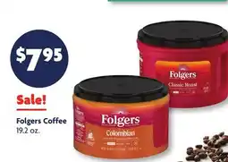Family Dollar Folgers Coffee offer