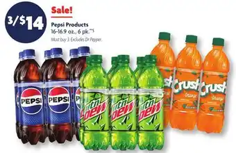 Family Dollar Pepsi Products offer