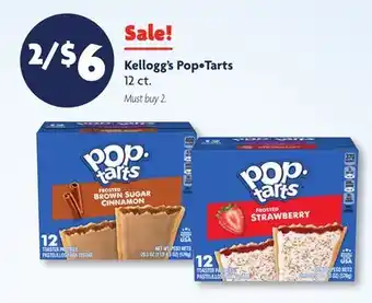 Family Dollar Kellogg's Pop • Tarts offer