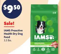 Family Dollar IAMS Proactive Health Dry Dog Food offer