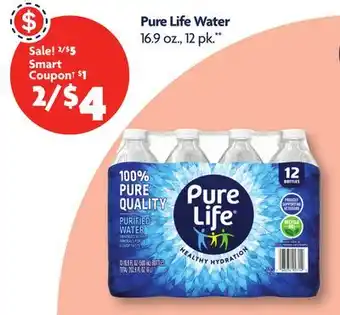 Family Dollar Pure Life Water offer