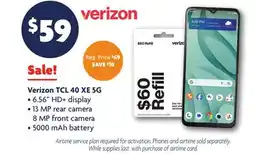 Family Dollar Verizon TCL 40 XE 5G offer