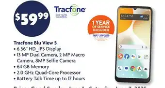 Family Dollar Tracfone Blu View 5 offer