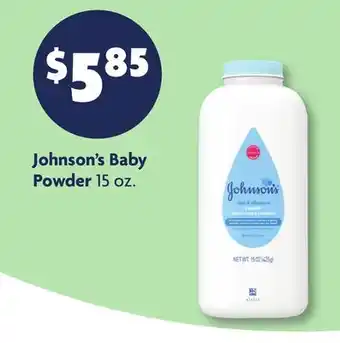 Family Dollar Johnson's Baby Powder offer