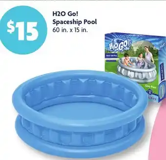 Family Dollar H2O Go! Spaceship Pool offer