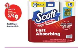 Family Dollar Scott Paper Towels offer