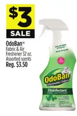 Dollar General OdoBan Fabric & Air Freshener offer