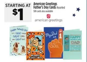 Dollar General American Greetings Father's Day Cards offer