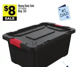 Dollar General Heavy Duty Tote offer