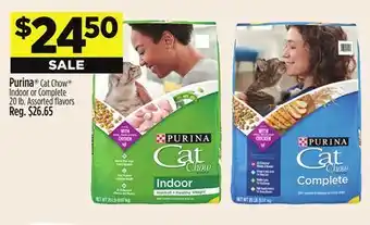 Dollar General Purina Cat Chow Indoor or Complete offer
