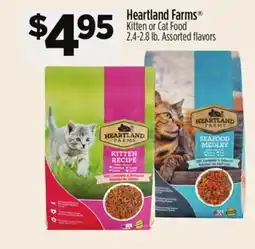 Dollar General Heartland Farms Kitten or Cat Food offer