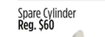 Dollar General Spare Cylinder offer