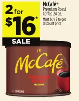 Dollar General McCafé Premium Roast Coffee offer