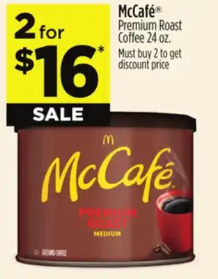Dollar General McCafé Premium Roast Coffee offer