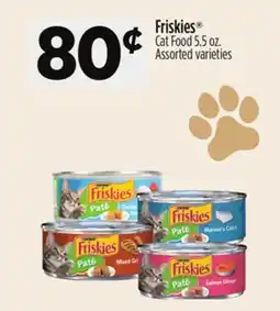 Dollar General Purina Friskies Cat Food offer