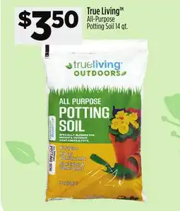 Dollar General True Living All-Purpose Potting Soil offer