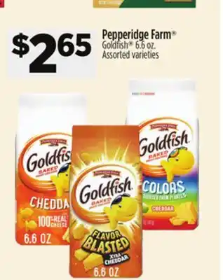 Dollar General Pepperidge Farm Goldfish offer