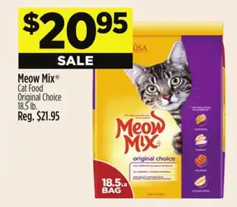 Dollar General Meow Mix Cat Food Original Choice offer