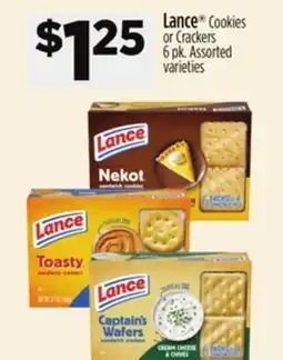 Dollar General Lance Cookies or Crackers offer