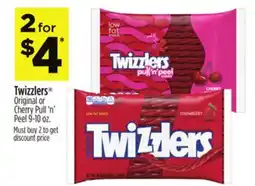 Dollar General Twizzlers Original or Cherry Pull 'n' Peel offer