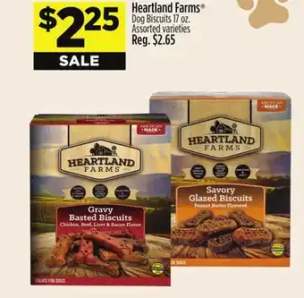 Dollar General Heartland Farms Dog Biscuits offer