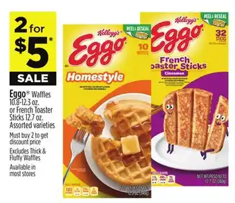 Dollar General Kellogg's Eggo Waffles offer