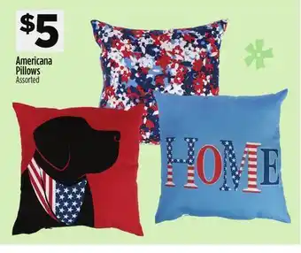 Dollar General Americana Pillows offer