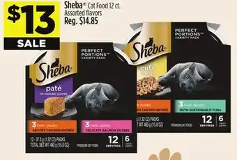 Dollar General Sheba Cat Food offer