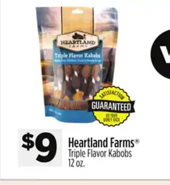 Dollar General Heartland Farms Triple Flavor Kabobs offer