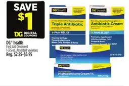Dollar General DG health First Aid Ointment offer