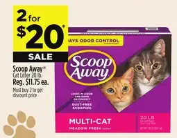 Dollar General Scoop Away Cat Litter offer