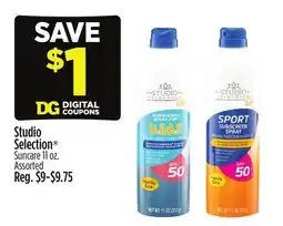 Dollar General Studio Selection Suncare offer