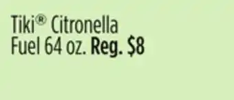 Dollar General Tiki Citronella Fuel offer