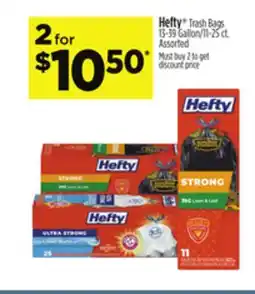 Dollar General Hefty Trash Bags offer