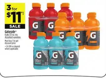 Dollar General Gatorade offer