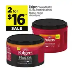 Dollar General Folgers Ground Coffee offer