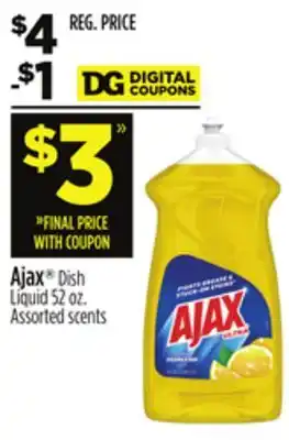 Dollar General Ajax Dish Liquid offer