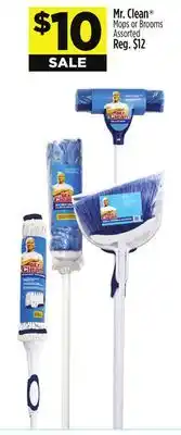 Dollar General Mr. Clean Mops or Brooms offer