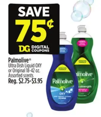Dollar General Palmolive Ultra Dish Liquid OXY or Original offer
