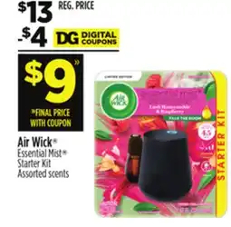 Dollar General Air Wick Essential Mist Starter Kit offer