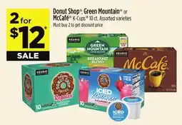 Dollar General Donut Shop , Green Mountain or McCafé K-Cups offer