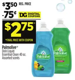 Dollar General Palmolive Dish Liquid Essential Clean offer