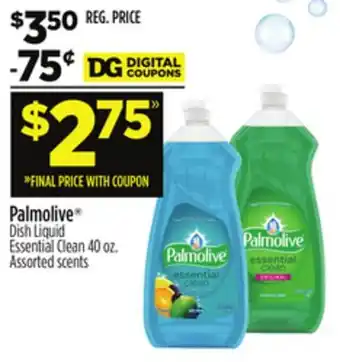 Dollar General Palmolive Dish Liquid Essential Clean offer