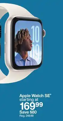 Target Apple Watch SE offer